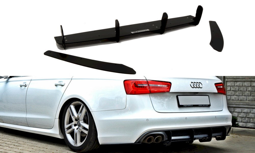 Audi A6 C7 S-Line Avant 2011-2014 Rearsplitter